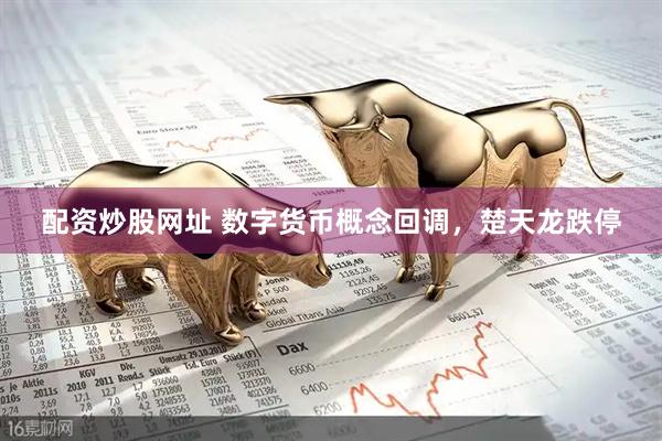 配资炒股网址 数字货币概念回调，楚天龙跌停